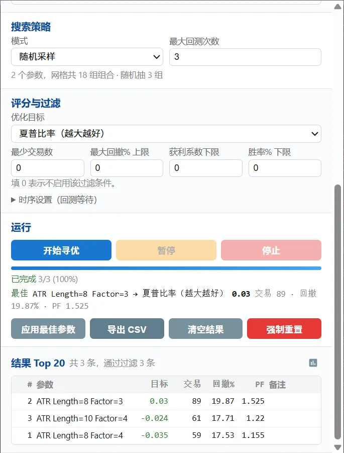 搜尋、篩選與結果排名